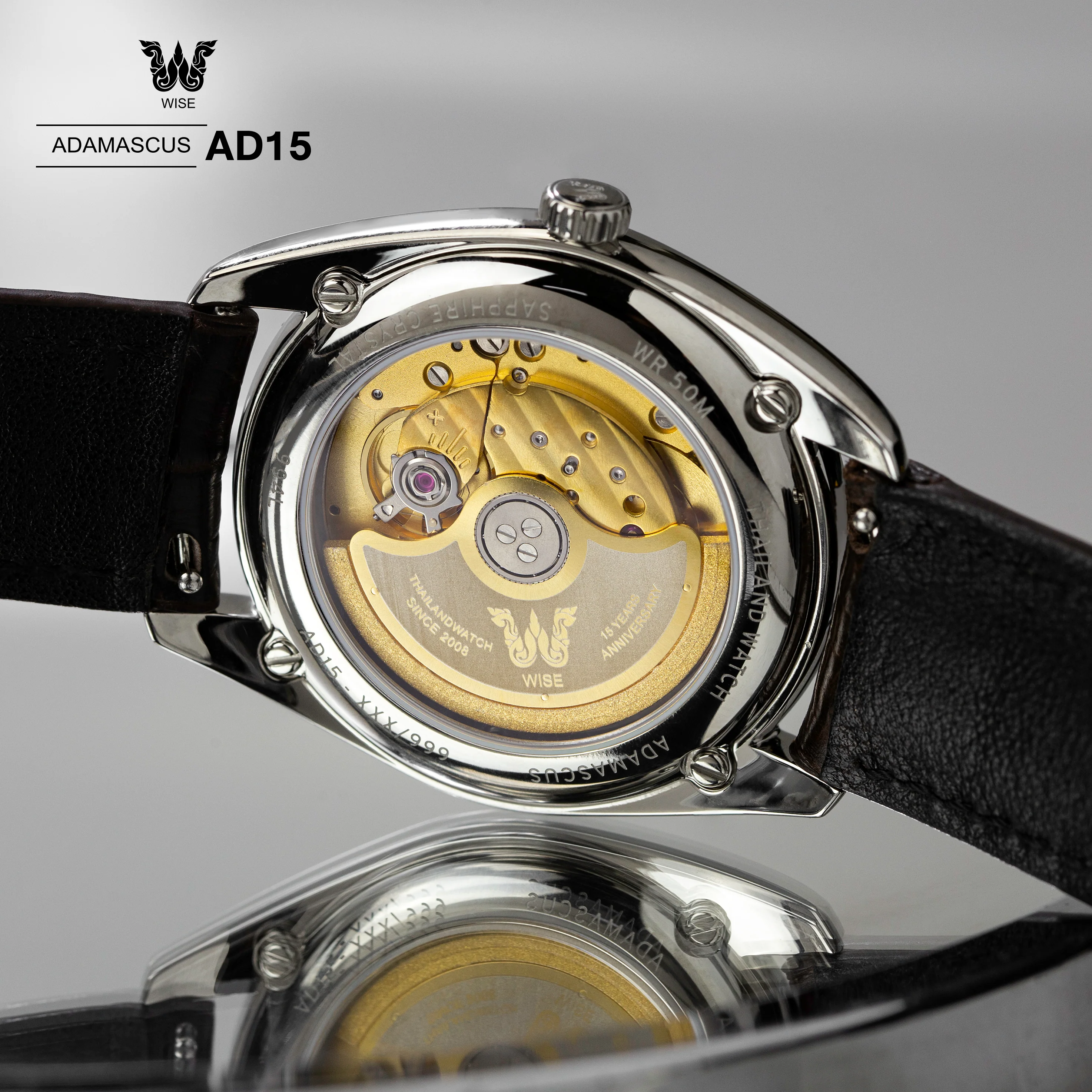 ADAMASCUS AD15 24K Gold Filled Dial Limited 999 Pcs. - Image 3