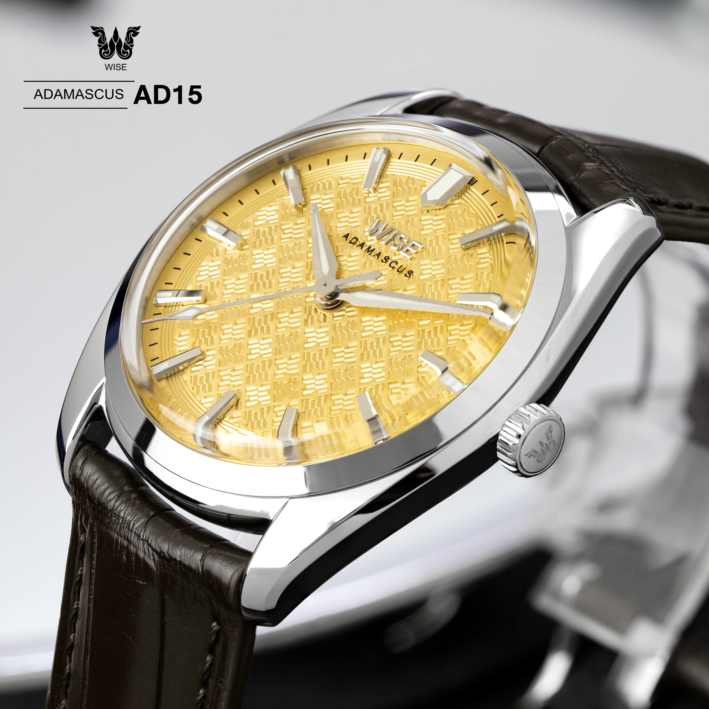 ADAMASCUS AD15 24K Gold Filled Dial Limited 999 Pcs. - Image 4