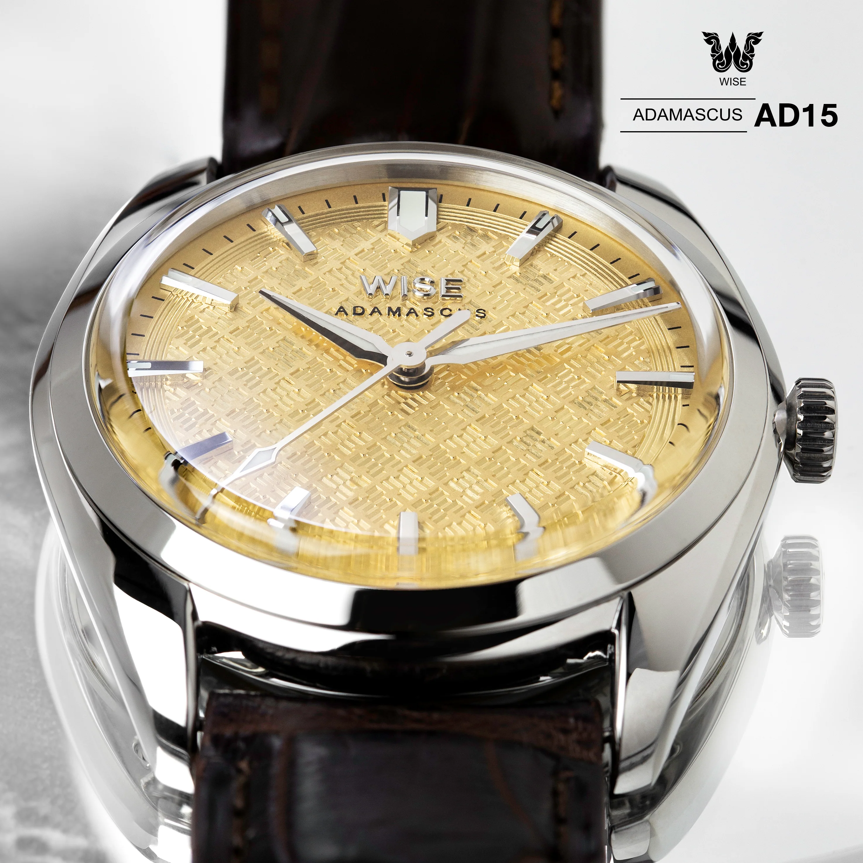 ADAMASCUS AD15 24K Gold Filled Dial Limited 999 Pcs. - Image 6