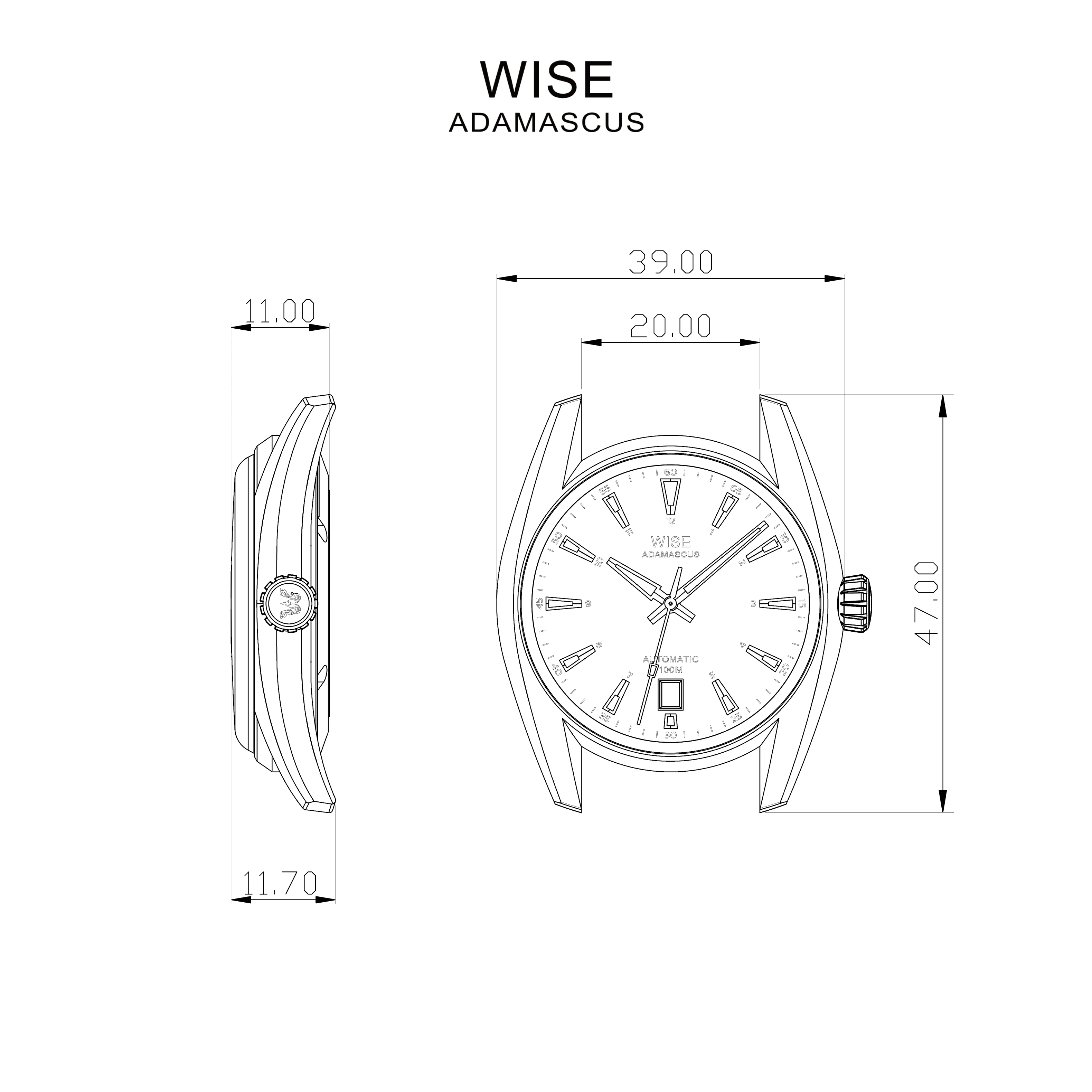 ADAMASCUS AD790 Damascus Stainless steel - Image 6