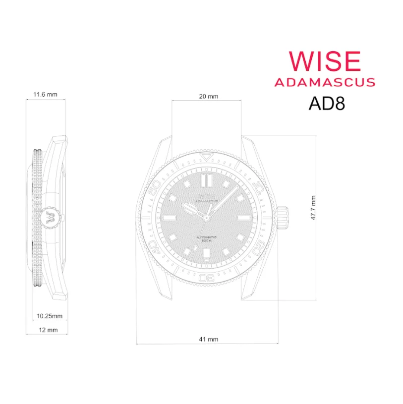 ADAMASCUS AD820A Stainless 904L - Image 8