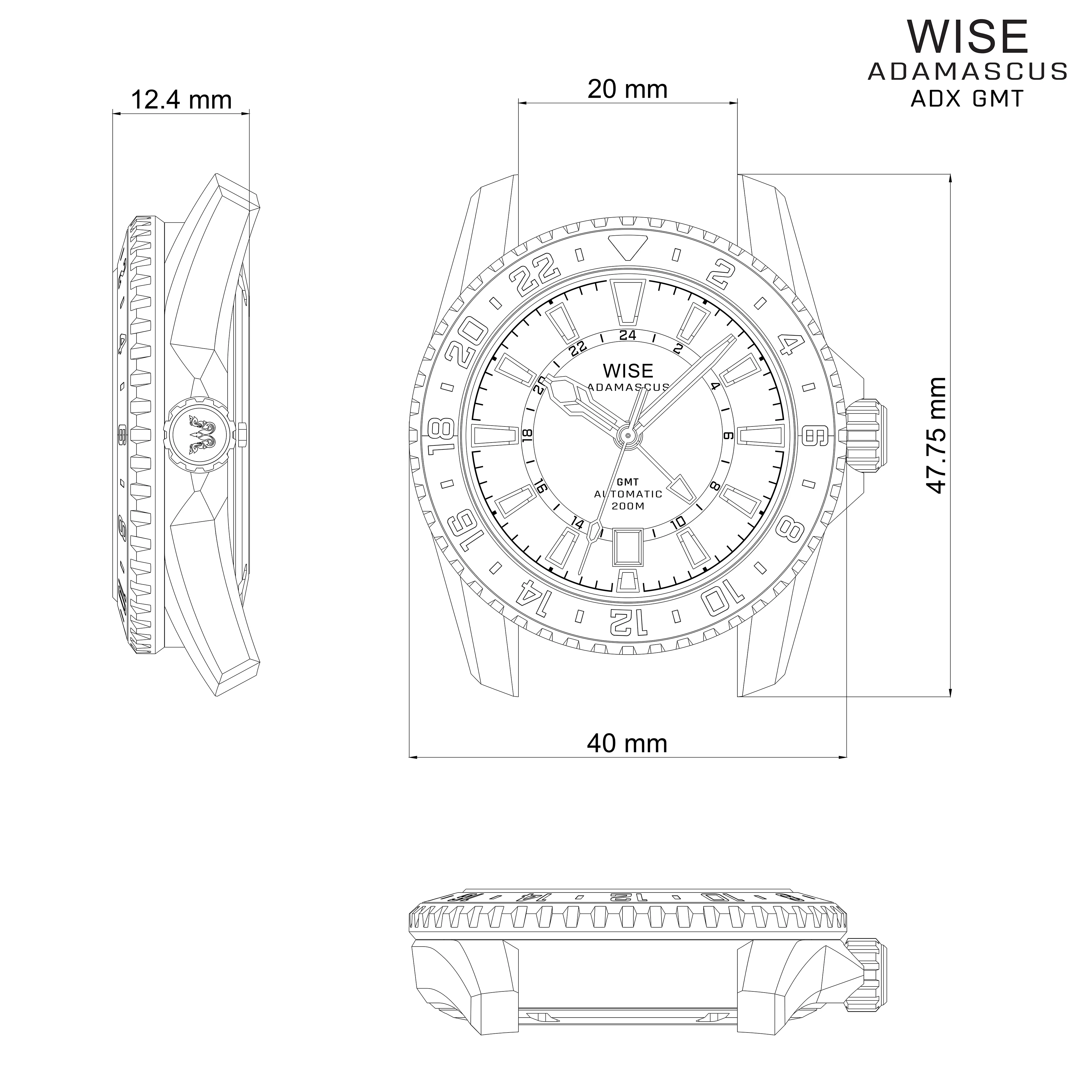 ADAMASCUS ADX140 True GMT - Image 5