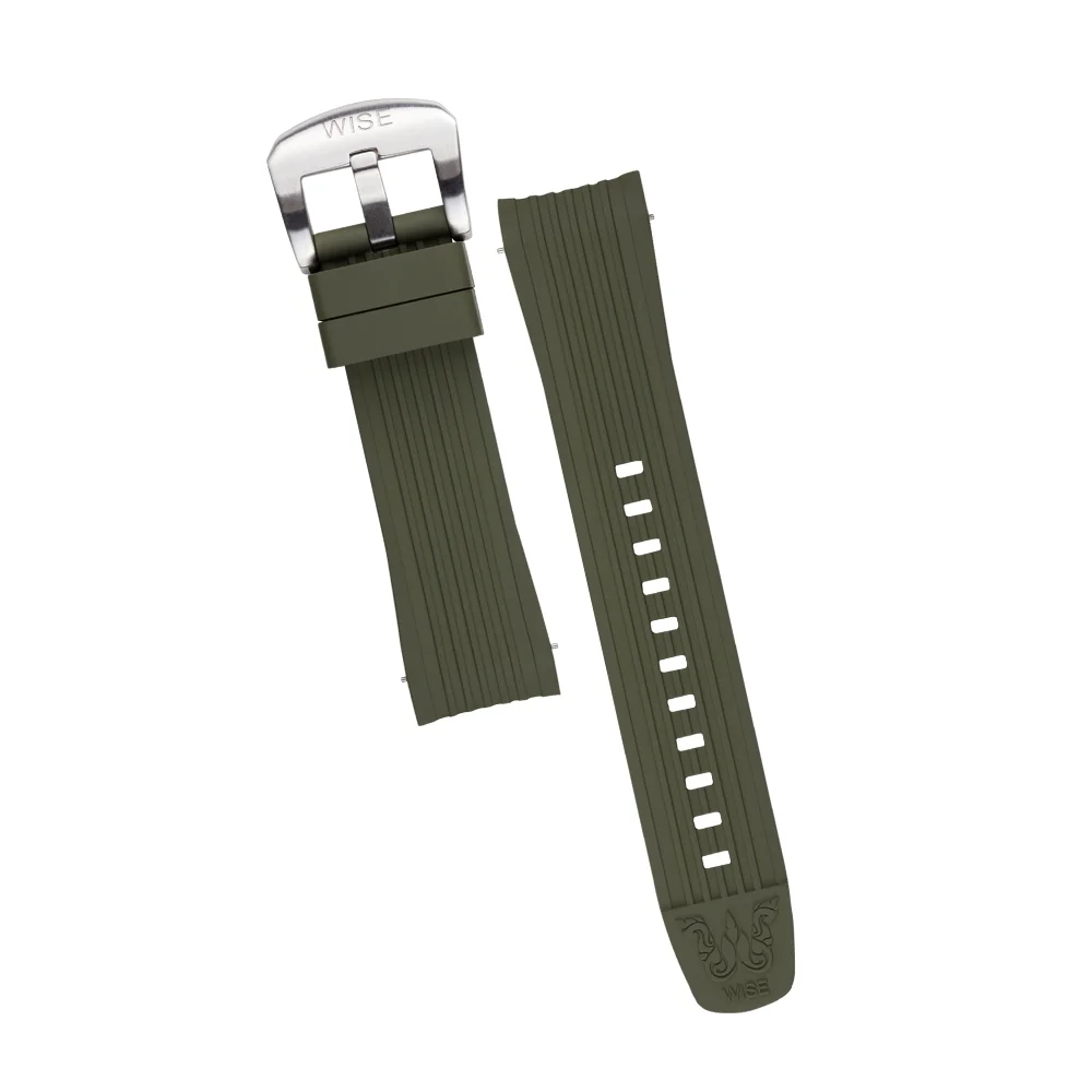 WISE DIVING FKM Rubber Strap 22 mm. - Image 6