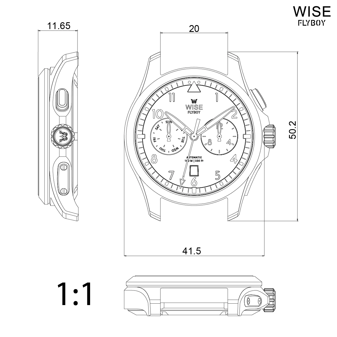 FLYBOY FL-03 Stainless Steel 904L - Image 8