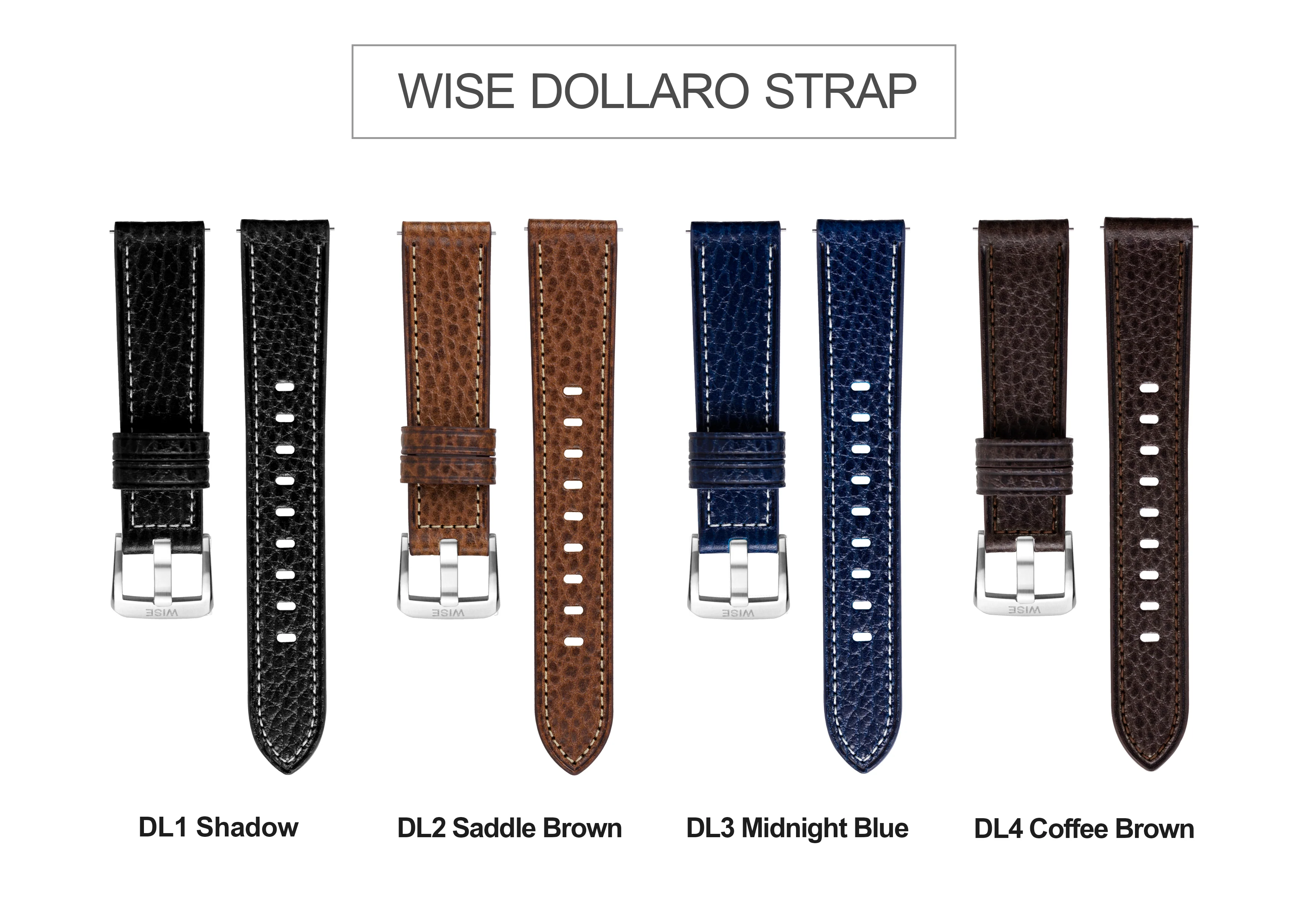 WISE Dollaro Leather Strap 20 mm. - Image 5